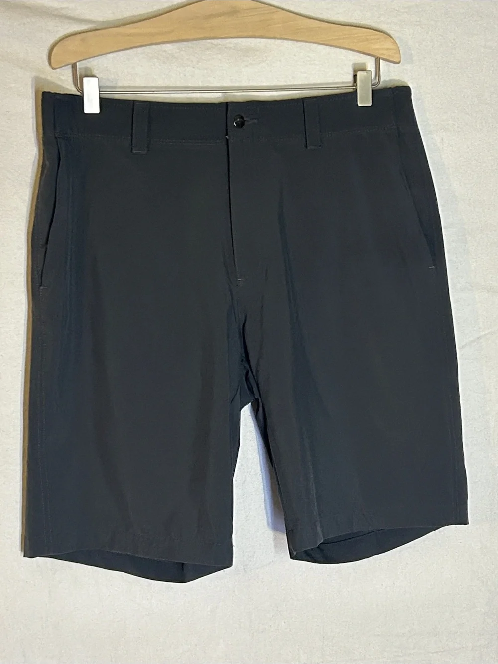 Callaway Black Men's Flat Front Golf Shorts